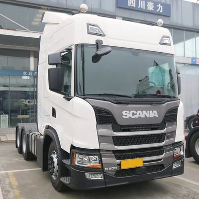 Dobra cena. 6*4 Ciężarówka CNG Scania G440 Ciężarówki ciągnikowe 0km Stosowana Scania Ciężarówka w dobrym stanie 2023 z elektronicznym systemem kontroli stabilności w Internecie