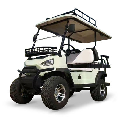 Dobra cena. Pojazdy ciężarowe z 2 pasażerami i 48V 5KW AC Motor Journey Golf Cart Stojąca pozycja wagonu ogonowego Maksymalna prędkość ≤30Km/h w Internecie