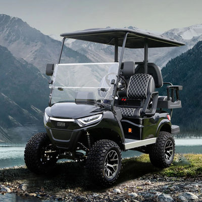 Dobra cena. 48V5KW AC Motor Off-road 4 6 siedzenia Elektryczne wózki golfowe Różnorodne kolory Autobus zwiedzalny dla UTV Club Przejazd 70-90km w Internecie