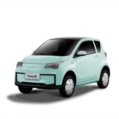 Dobra cena. 2024 2 miejsca Mini EV Samochód Elektryczne pojazdy słoneczne EEC Elektryczny samochód Blaval Solar 2 z EEC COC dostosowany silnik pojedynczy w Internecie