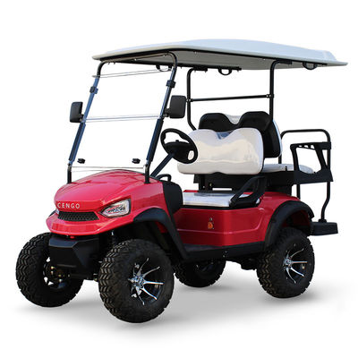 Dobra cena. 2024 Wprowadzony nowy 4-kołowy elektryczny Golf Łowniczy Buggy Cart z tyłu do tyłu 4-miejscowy na sprzedaż w Internecie