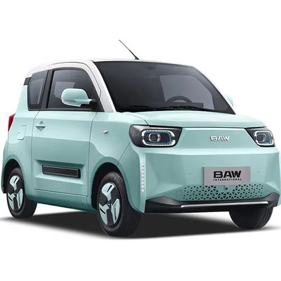 Dobra cena. 120km Pure Electric Beiqi Baw Yuanbao Pony 4 miejsc Mini Ev dla dorosłych Pojazdy energetyczne Smart RHD Elektryczny samochód w Internecie