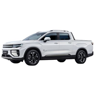 Dobra cena. Chińska marka Geely radar rd6 ev pick up biały ev samochód duży magazyn 5 miejsc 400km zasięg radar rd6 elektryczny pojazd Nowa Energia w Internecie