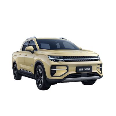 Dobra cena. 2023 2024 Geely Ev Car Radar RD6 4 drzwi 5 miejsc Pick Up Long Range Electric Pickup Truck 4x4 4wd Samochody 5260*1900*1830mm w Internecie