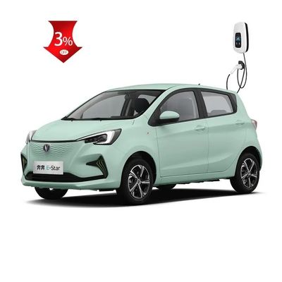 Dobra cena. Changan Battery E Auto Elektryczny E-Star Duża prędkość Małe SUV Pojazdy energetyczne Mini Elektryczny 4-kołowy Max. Prędkość 101 km/h w Internecie