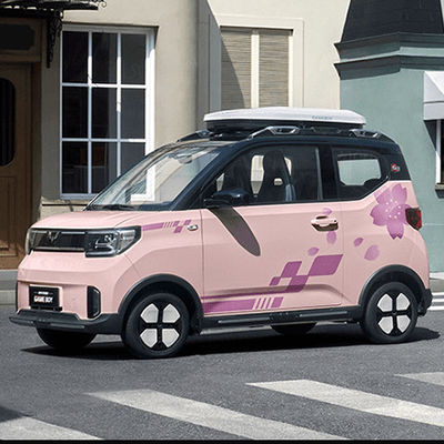 Dobra cena. Mini Family Sports Cars 2023 Wuling Mini EV Electric Cars w czysto elektrycznej wersji z maksymalną mocą 30kW 41Ps w Internecie