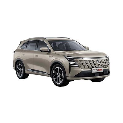 Dobra cena. Wysokiej prędkości 5-drzwiowy 5-miejscowy SUV Changan CS75 PLUS 1.5T Hot Seller z przednim zawieszeniem Macpherson i metalowym zestawem dachowym w Internecie