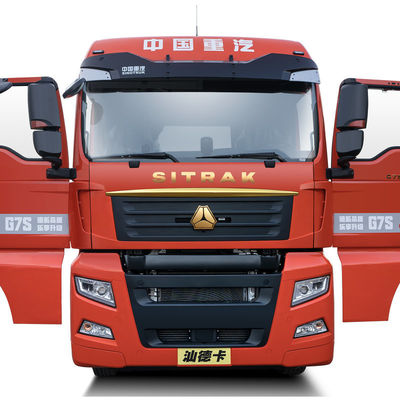 Dobra cena. 10 opon ABS SinoTRUK SITRAK G7S ciężarówka luksusowa wersja 540HP 6x4 ciągnik CNG dla ciężarówek i ciężarówek w Internecie