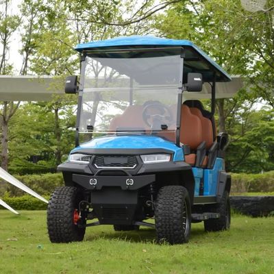 Dobra cena. Minimalny promień skrętu 5,25m Podniesiony 2 4 6 siedzenia Elektryczny akumulator litowy Golf Koło polowe Golf Buggy samochód z DOT EEC w Internecie