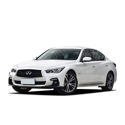 Dobra cena. Stosowane samochody 2024 Dongfeng Infiniti Q50L 2.0T Luxury Sedan z przednim dyskiem tylnym dyskiem hamulcowym systemem tylnym radarem w Internecie