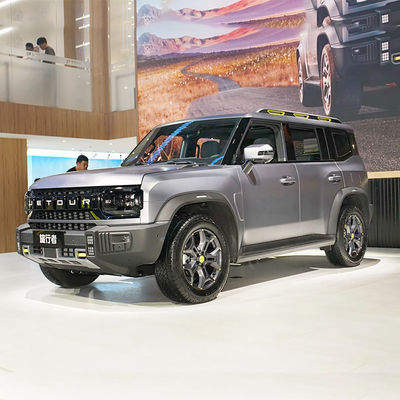 Dobra cena. 2023 Jetour Traveler 4WD 2.0T AWD SUV z silnikiem turbo Automatyczny skrzynia biegów Skórzane siedzenia zgodne z Euro VI ABS 4 cylindry w Internecie